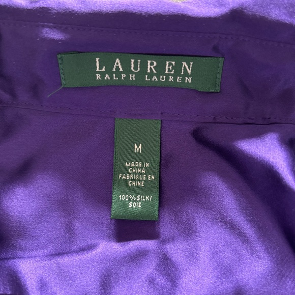 Ralph Lauren Silk Blouse (NWT) - Picture 11 of 13